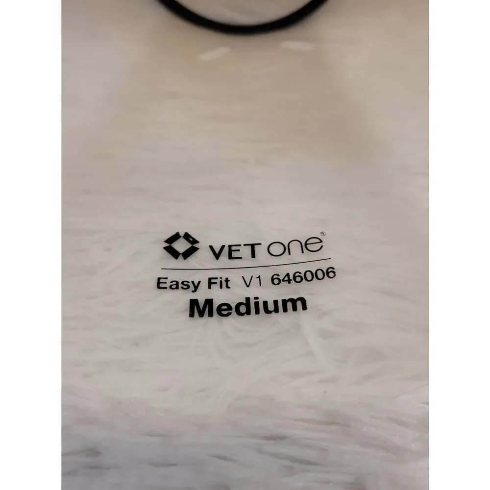 VetOne Easy Fit Color-Coded Velcro E-Collar- Size Medium